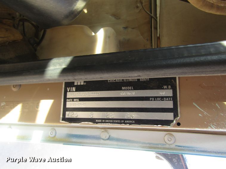 image for item DB4973 1985 International COF9670 Series XL semi truck