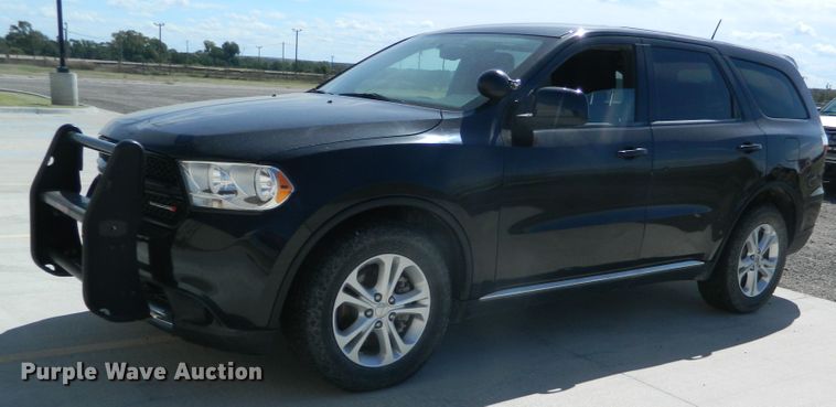 image for item DB4987 2013 Dodge Durango Police SUV