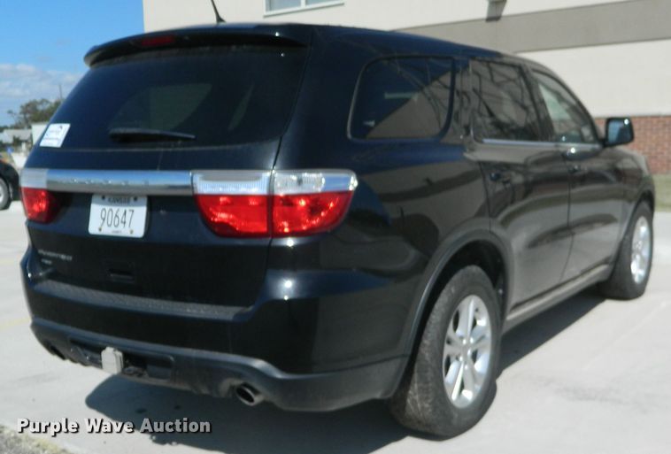 image for item DB4987 2013 Dodge Durango Police SUV