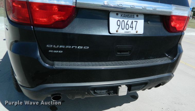 image for item DB4987 2013 Dodge Durango Police SUV