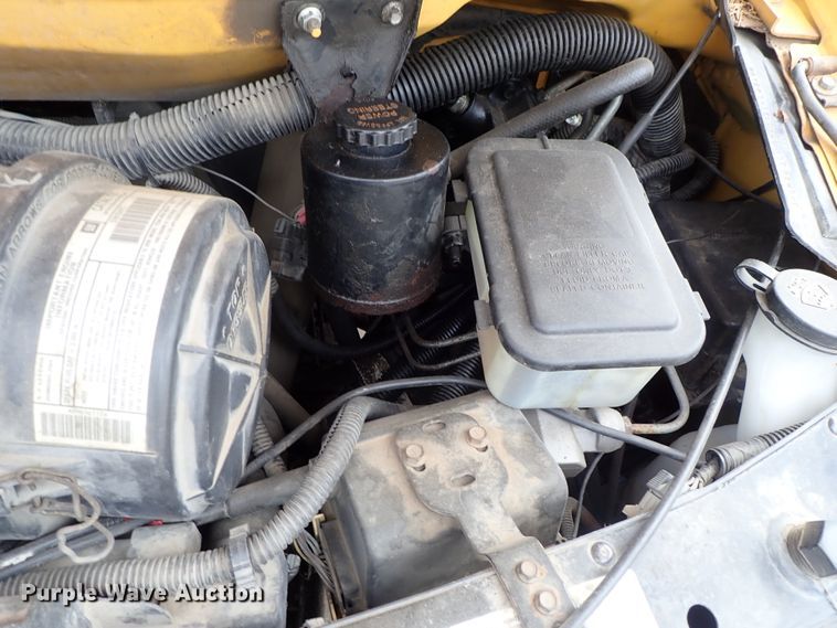 image for item DB7710 2002 Chevrolet Express G3500 Blue Bird school bus