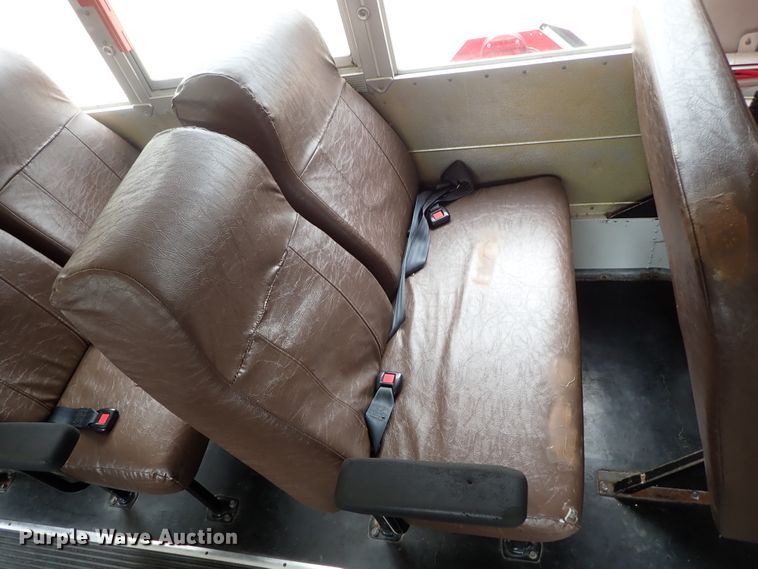 image for item DB7710 2002 Chevrolet Express G3500 Blue Bird school bus