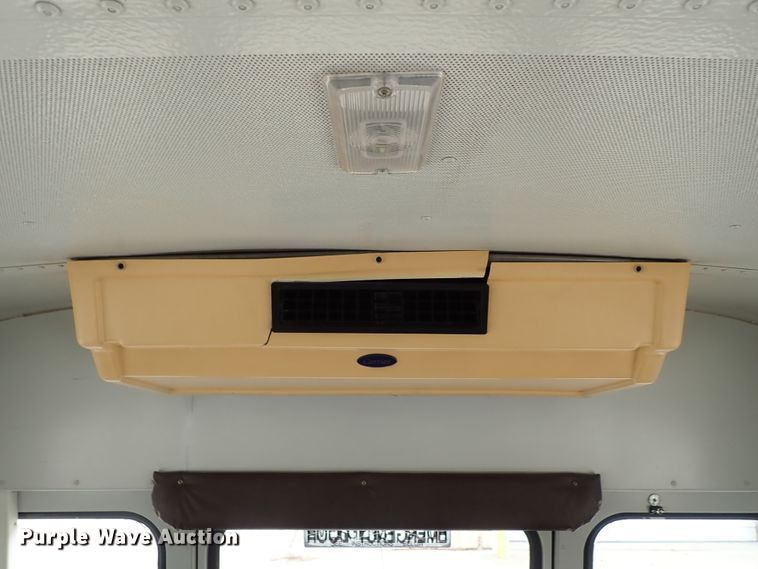 image for item DB7710 2002 Chevrolet Express G3500 Blue Bird school bus