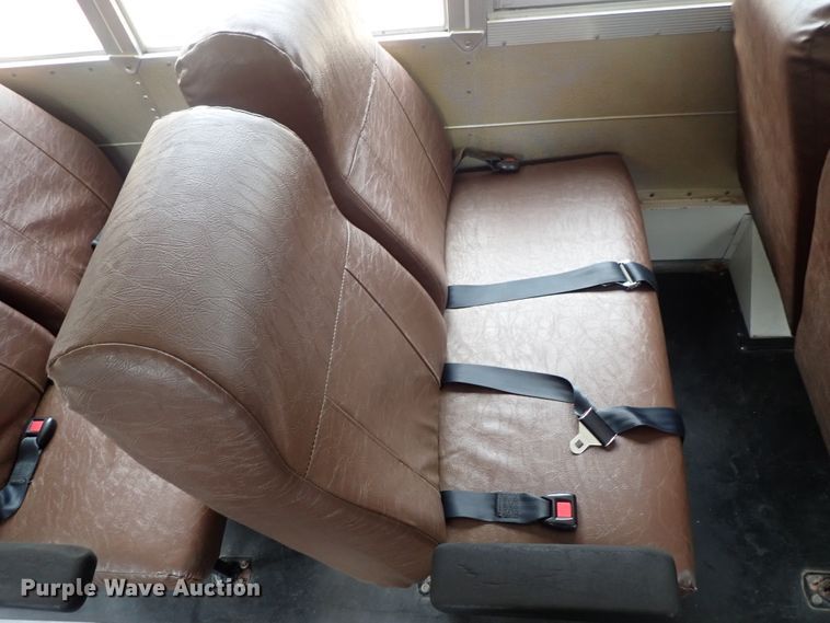 image for item DB7710 2002 Chevrolet Express G3500 Blue Bird school bus