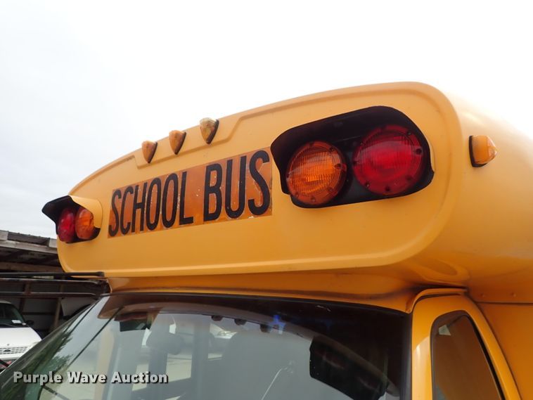 image for item DB7710 2002 Chevrolet Express G3500 Blue Bird school bus