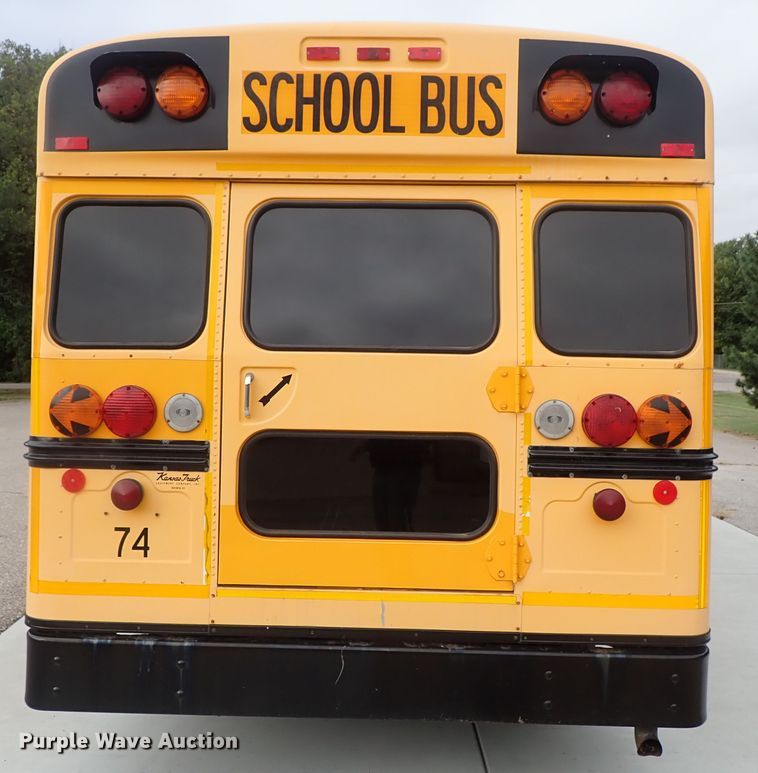 image for item DB7715 2006 Chevrolet Express 3500 Blue Bird school bus