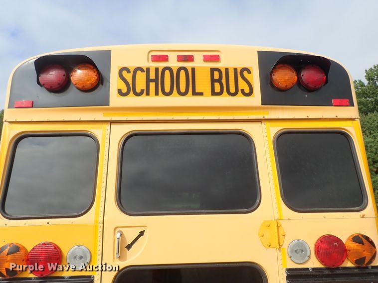 image for item DB7715 2006 Chevrolet Express 3500 Blue Bird school bus