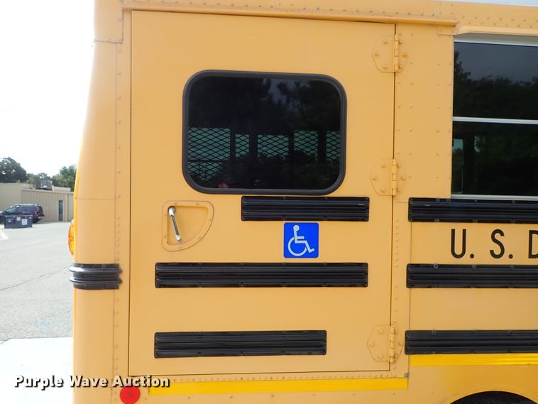 image for item DB7715 2006 Chevrolet Express 3500 Blue Bird school bus