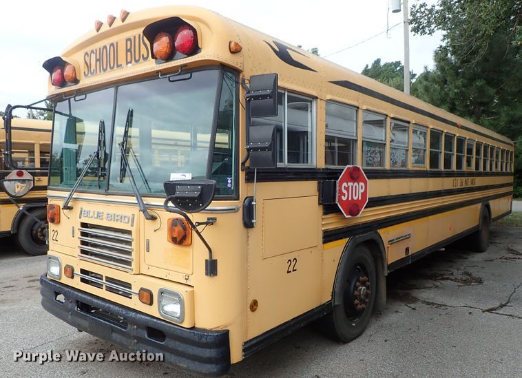 image for item DB7719 2000 Blue Bird TC2000 school bus