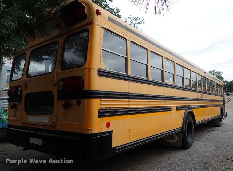 image for item DB7719 2000 Blue Bird TC2000 school bus
