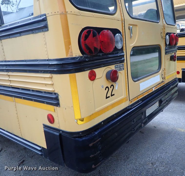 image for item DB7719 2000 Blue Bird TC2000 school bus