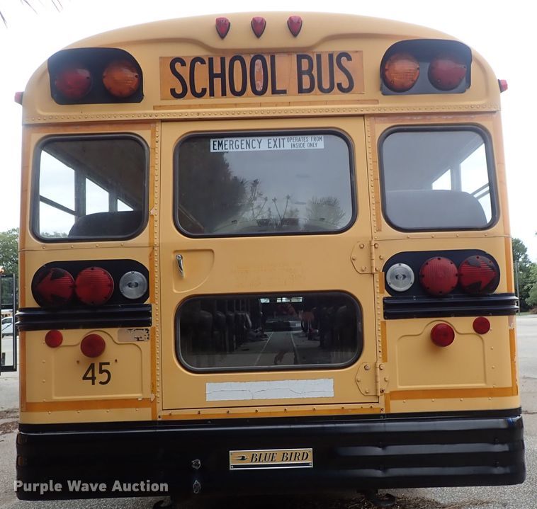 image for item DB7721 1998 Blue Bird TC2000 school bus
