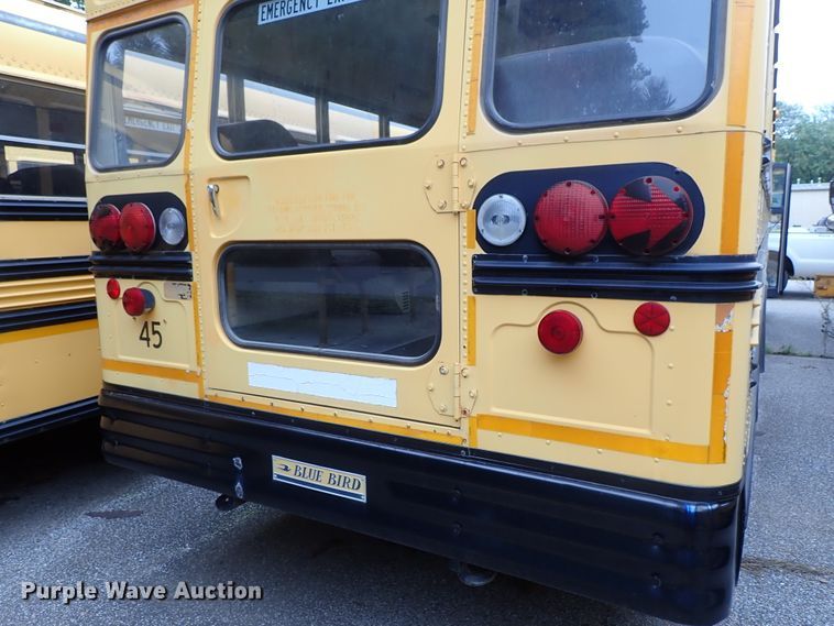 image for item DB7721 1998 Blue Bird TC2000 school bus