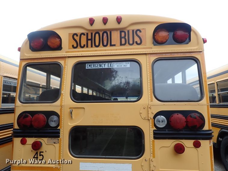 image for item DB7721 1998 Blue Bird TC2000 school bus