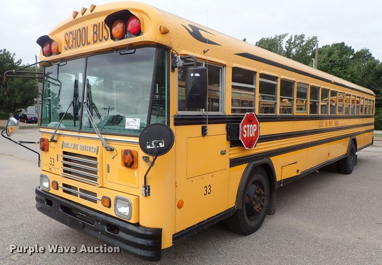 image for item DB7722 2002 Blue Bird TC2000 school bus