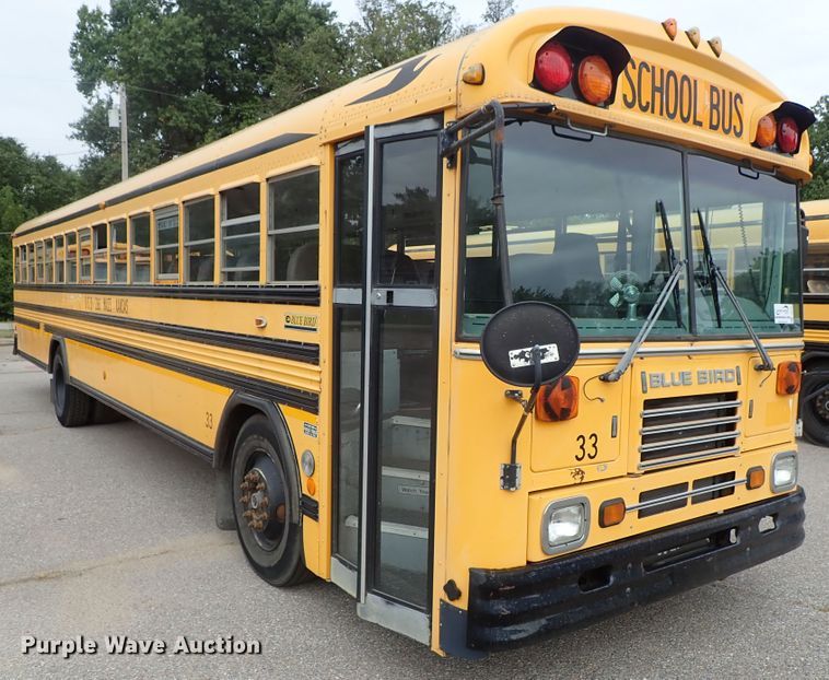 image for item DB7722 2002 Blue Bird TC2000 school bus