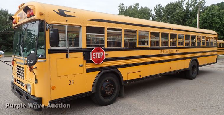 image for item DB7722 2002 Blue Bird TC2000 school bus