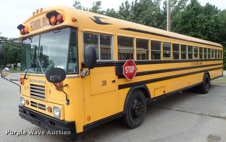 image for item DB7723 2002 Blue Bird TC2000 school bus