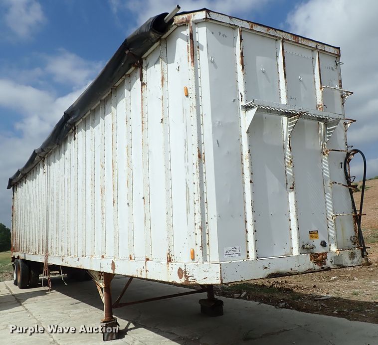 image for item DB7724 1986 Bocats TWS50V0 walking floor trailer