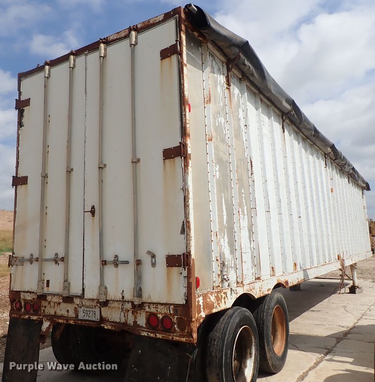 image for item DB7724 1986 Bocats TWS50V0 walking floor trailer