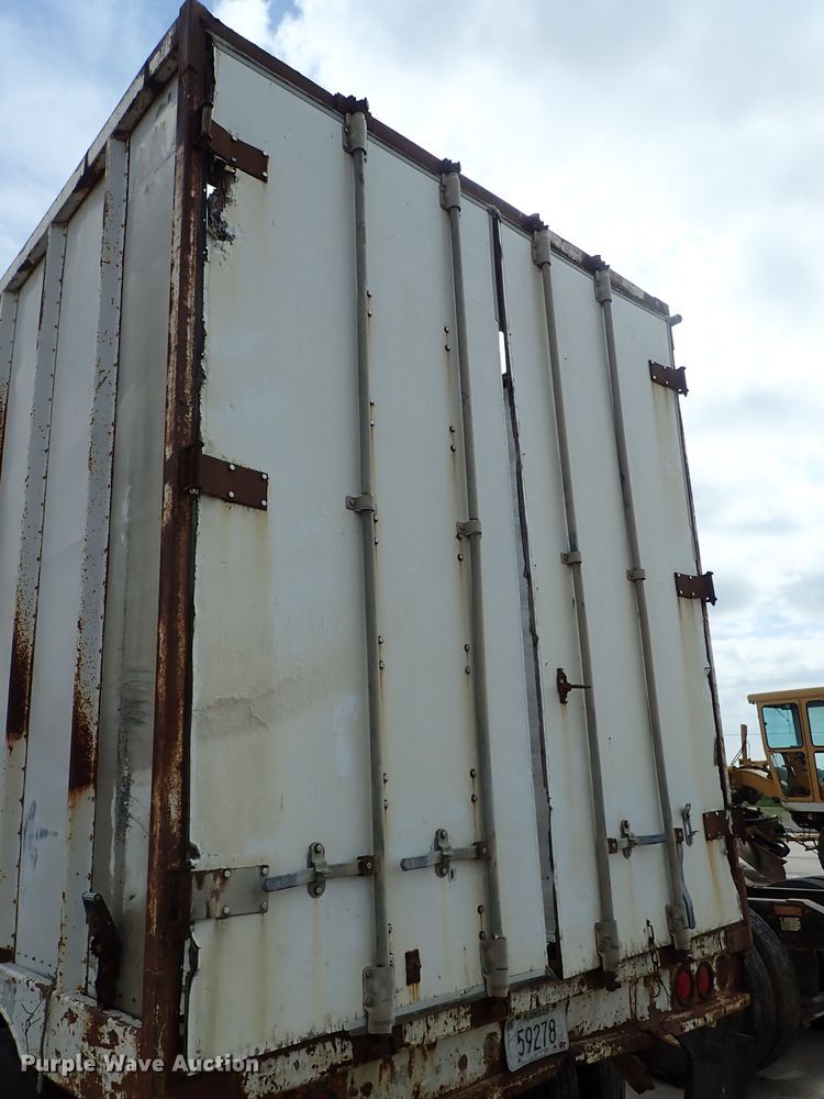 image for item DB7724 1986 Bocats TWS50V0 walking floor trailer