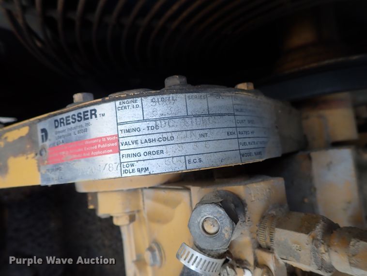 image for item DB7726 1988 Dresser A500E motor grader