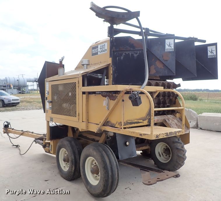 image for item DB7727 Scat 481 compost turner