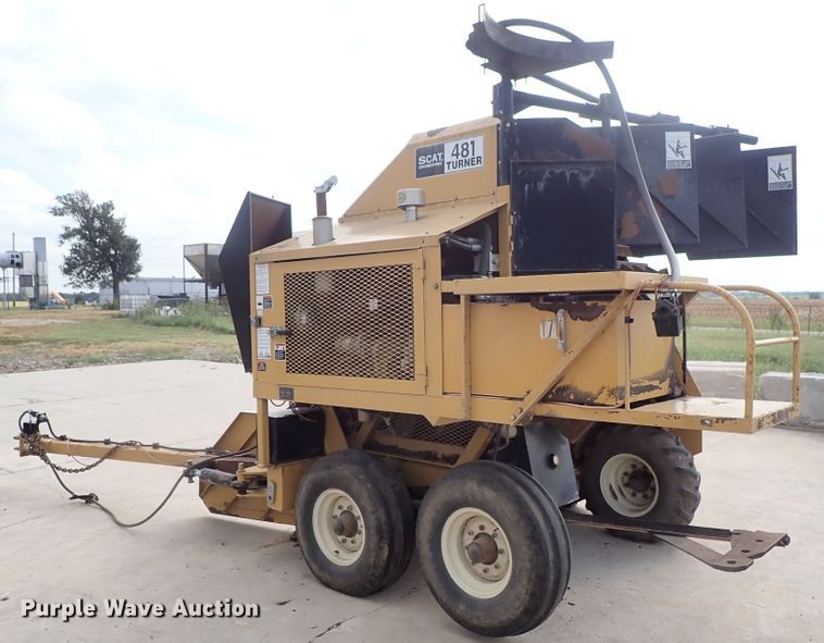 image for item DB7727 Scat 481 compost turner