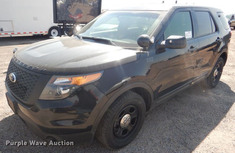image for item DD4459 2015 Ford Explorer Police Interceptor SUV