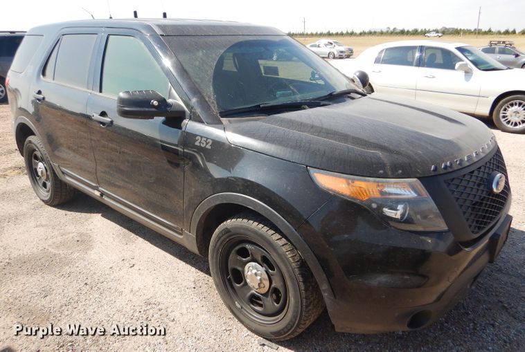 image for item DD4459 2015 Ford Explorer Police Interceptor SUV