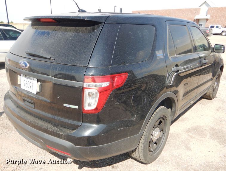 image for item DD4459 2015 Ford Explorer Police Interceptor SUV