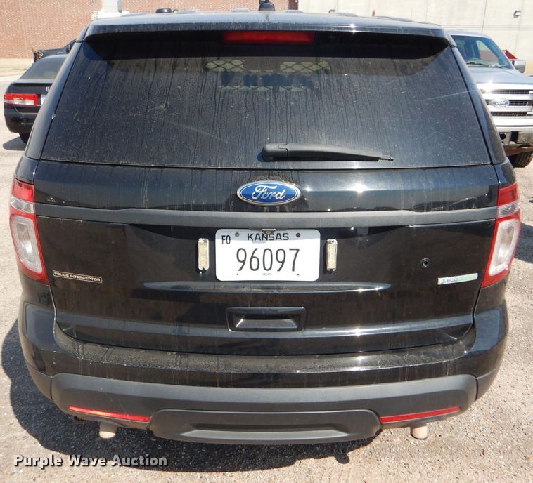 image for item DD4459 2015 Ford Explorer Police Interceptor SUV