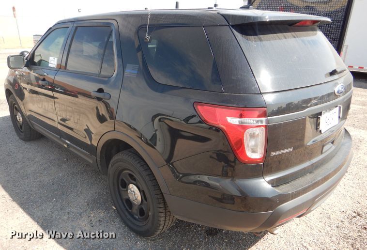 image for item DD4459 2015 Ford Explorer Police Interceptor SUV