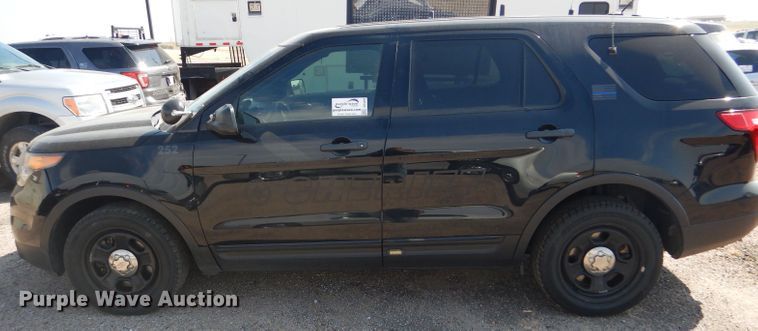 image for item DD4459 2015 Ford Explorer Police Interceptor SUV