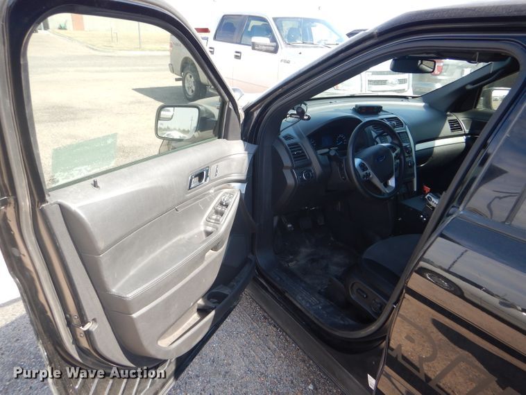 image for item DD4459 2015 Ford Explorer Police Interceptor SUV