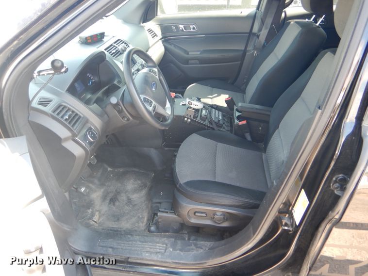 image for item DD4459 2015 Ford Explorer Police Interceptor SUV