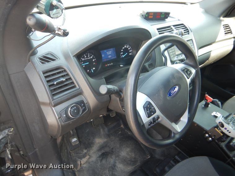 image for item DD4459 2015 Ford Explorer Police Interceptor SUV