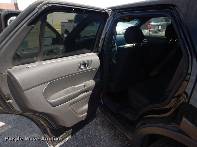 image for item DD4459 2015 Ford Explorer Police Interceptor SUV