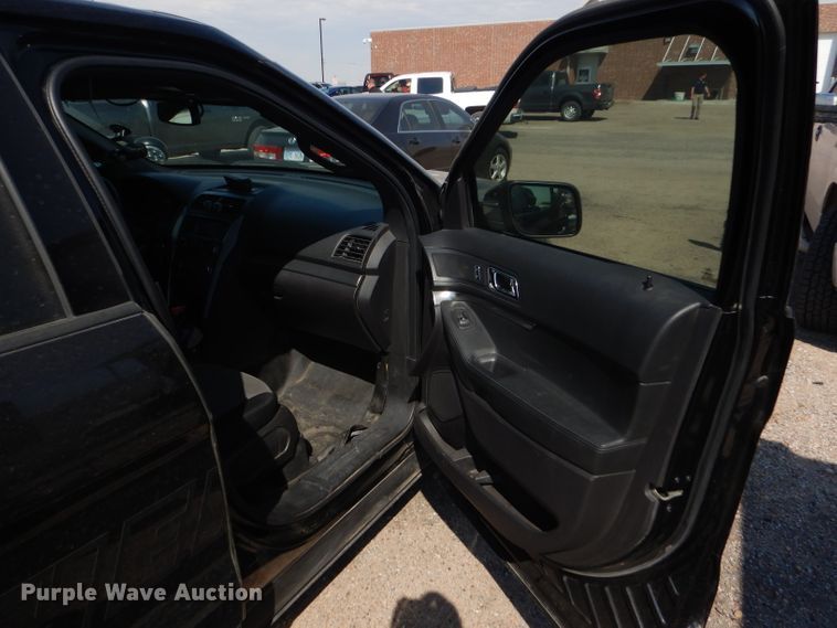 image for item DD4459 2015 Ford Explorer Police Interceptor SUV