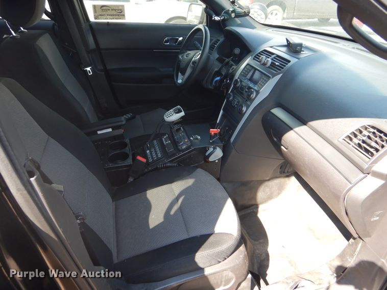 image for item DD4459 2015 Ford Explorer Police Interceptor SUV