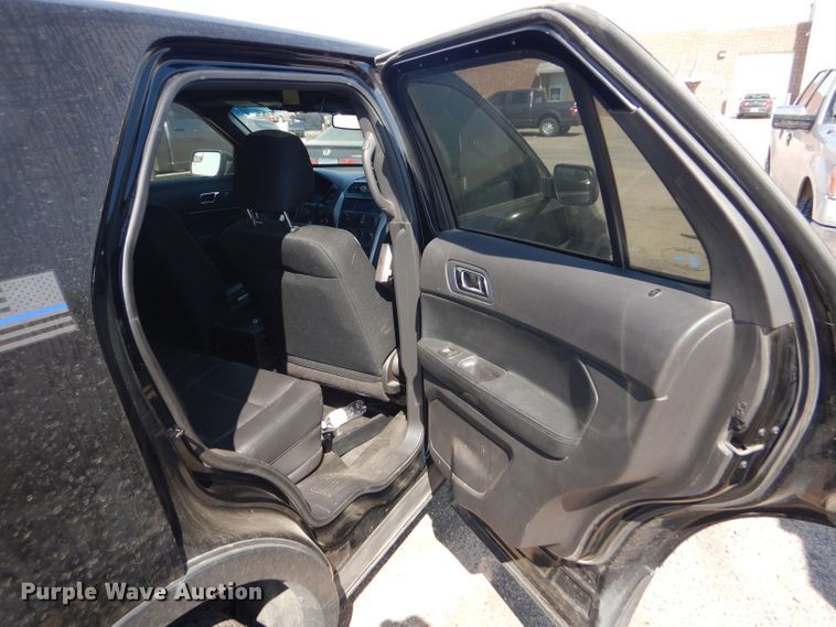 image for item DD4459 2015 Ford Explorer Police Interceptor SUV