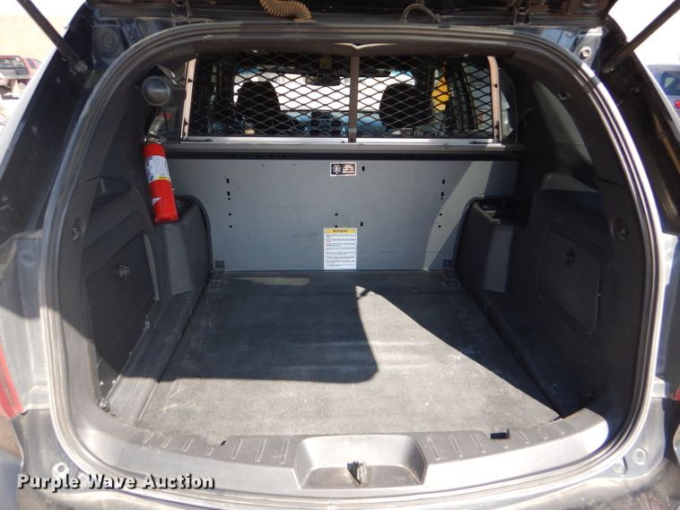 image for item DD4459 2015 Ford Explorer Police Interceptor SUV