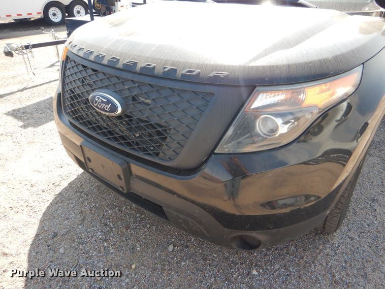 image for item DD4459 2015 Ford Explorer Police Interceptor SUV