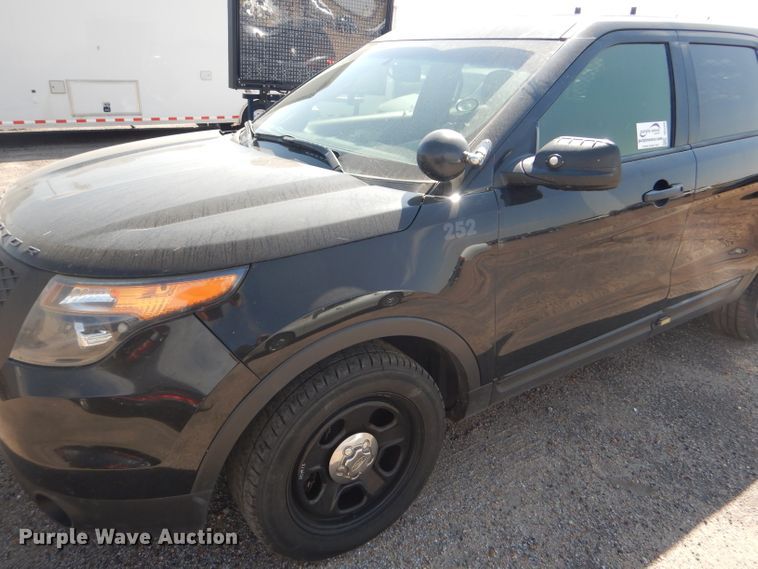 image for item DD4459 2015 Ford Explorer Police Interceptor SUV