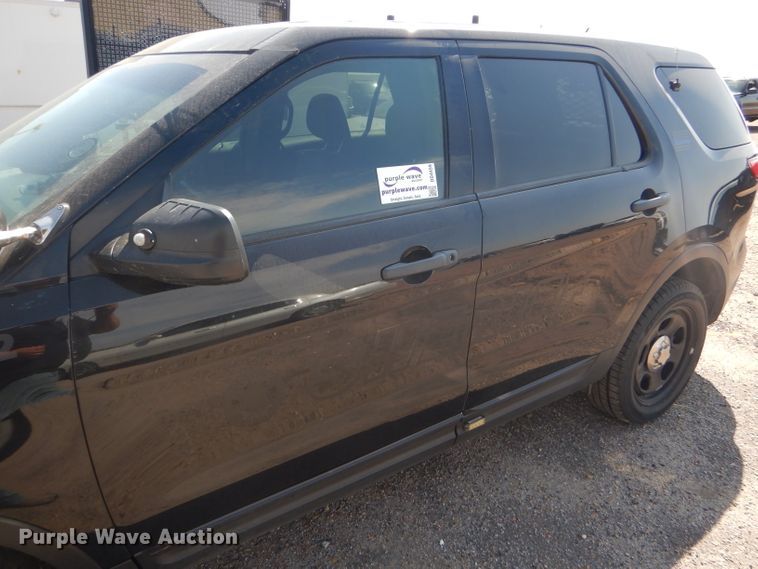 image for item DD4459 2015 Ford Explorer Police Interceptor SUV