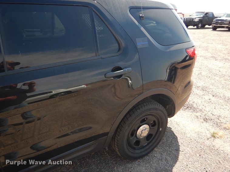 image for item DD4459 2015 Ford Explorer Police Interceptor SUV