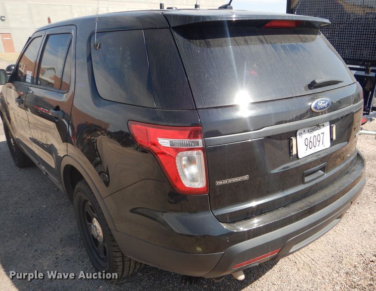 image for item DD4459 2015 Ford Explorer Police Interceptor SUV