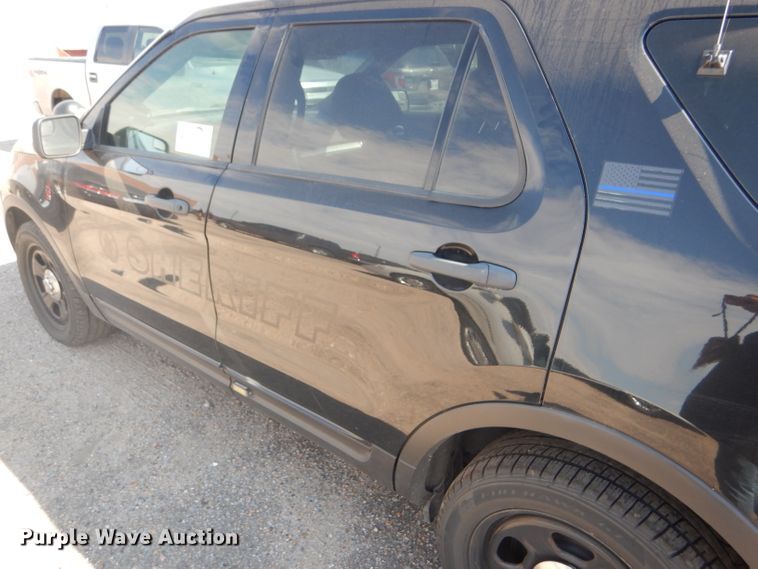 image for item DD4459 2015 Ford Explorer Police Interceptor SUV