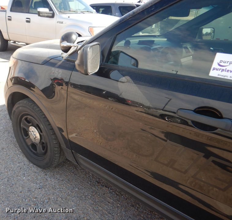 image for item DD4459 2015 Ford Explorer Police Interceptor SUV