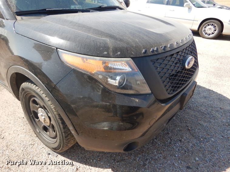image for item DD4459 2015 Ford Explorer Police Interceptor SUV